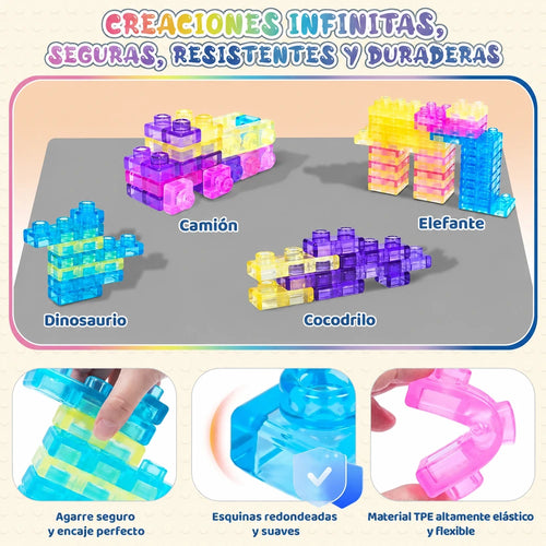 Bloques Magicos de Goma